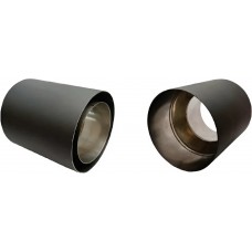 Переходник декоративный одноконтурный Schiedel Prima Plus 130/153 мм (Чер.)