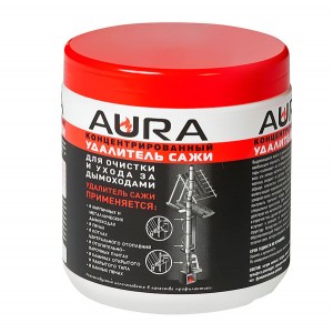 Концентрированный удалитель сажи для дымохода AURA 1000 гр