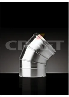 Колено Craft угол 45 (310/0,8) d=200