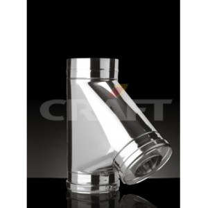 Сэндвич-тройник Craft 135° (304/0,8 + 304/0,5) изоляция 50, d=200