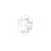 Сэндвич-тройник Craft 90 (304/0,5 + 304/0,5) изоляция 50, d=160