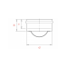 Заглушка для дымохода внешняя Craft (316/0,5) d=230