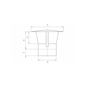 Зонт Craft (316/0,5) d=100