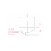 Конденсатоотвод для сэндвича внутренний Craft (304/0,5) d=180