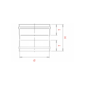 Адаптер котла Craft (310/0,8) d=250