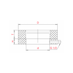 Конденсатоотвод Craft боковой утепленный (304/0,5 + 304/0,5) изоляция 50, d=350