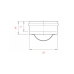 Заглушка для дымохода внешняя Craft (316/0,5) d=120