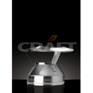 Оголовок Craft (304/0,5 + 304/0,5) изоляция 25, d=350