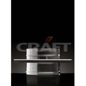 Площадка опорная Craft сквозная (304/0,8 + 304/0,5) изоляция 25, d=250