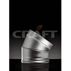 Сэндвич-колено Craft 30° (304/0,8 + 304/0,5) изоляция 25, d=130