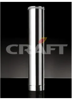 Дымоход 0,25м Craft (310/0,8 ) d=160