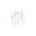 Колено Craft угол 90 (310/0,8) d=100
