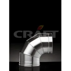 Сэндвич-колено Craft 90 (304/0,8 + 304/0,5) изоляция 50, d=250