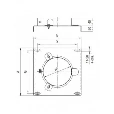 Пластина с хомутом Craft (201/0,5) d=130