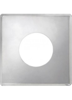 Фланец без изоляции Дымок (430/0.5 мм) 600x600 мм, д. 100/180 мм