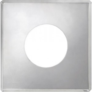 Фланец без изоляции Дымок (430/0.5 мм) 600x600 мм, д. 100/180 мм