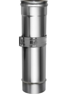 Труба телескопическая L260-400 мм Дымок (439/0.5 мм) д. 100 мм