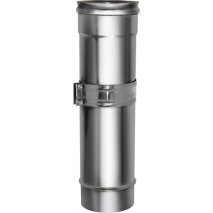 Труба телескопическая L260-400 мм Дымок (439/0.5 мм) д. 115 мм