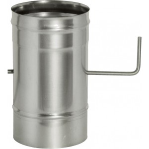 Задвижка поворотная Дымок (439/0.5 мм) д. 100 мм