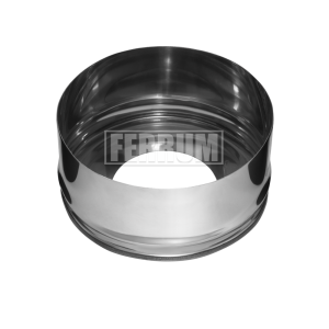 Заглушка с отверстием Ferrum (430/0,5мм) d=220x300
