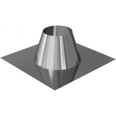 Крышная разделка прямая Ferrum (430/0,5 мм) д. 200 мм