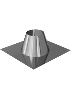 Крышная разделка прямая Ferrum (430/0,5 мм) д. 200 мм