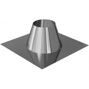 Крышная разделка прямая Ferrum (430/0,5 мм) д. 200 мм