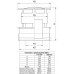 Оголовок с ветрозащитой Ferrum (430/0,5 + нерж.) д. 115x200 мм