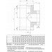 Сэндвич-тройник 90 Ferrum (430/0,5 мм + нерж.) д. 120x200 мм