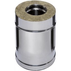 Труба-сэндвич 0,25 м Ferrum (430/0,5 мм + нерж.) д. 250x350 мм