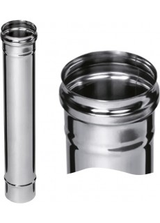 Труба 0,5 м Ferrum (430/0,5 мм) д. 100 мм