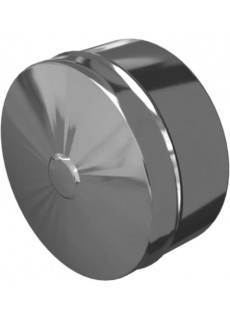 Заглушка для ревизии Ferrum (430/0,5 мм) д. 100 мм внутренняя