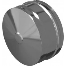Заглушка внешняя д/трубы Ferrum (430/0,5 мм) д. 110 мм (нижняя)