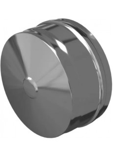Заглушка внешняя д/трубы Ferrum (430/0,5 мм) д. 250 мм (нижняя)