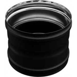 Адаптер ММ Ferrum (304/0,8 мм / эмаль/600° черная) д. 150 мм