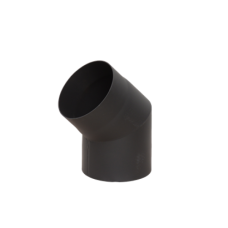 Отвод LAVA черный 45 Д120 сталь 2,0 мм