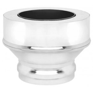 Переход на сэндвич Везувий Keralux (AISI 430 1,0мм/0,5мм) (ПМ) д.115х200