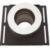 Площадка монтажная Везувий Black Keralux (AISI 430 1,0мм/0,5мм) 350*350мм д.150x250 