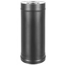 Сэндвич-труба Везувий Black Keralux (AISI 430 1,0мм/0,5мм) L-0,5м д.115x200