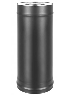Сэндвич-труба Везувий Black Keralux (AISI 430 1,0мм/0,5мм) L-0,5м д.120x200