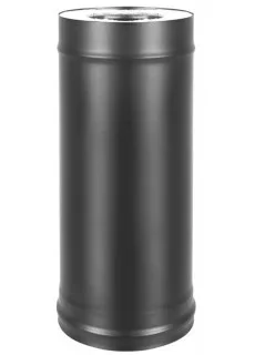 Сэндвич-труба Везувий Black Keralux (AISI 430 1,0мм/0,5мм) L-0,5м д.150x250