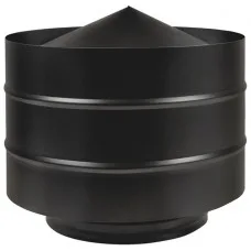 Дефлектор Везувий Black (AISI 430/0,5мм) д.200х300