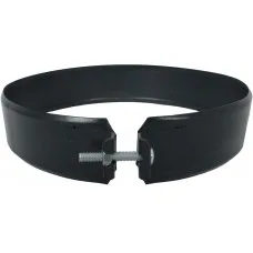 Хомут Везувий Black (AISI 430/0,5мм) д.200