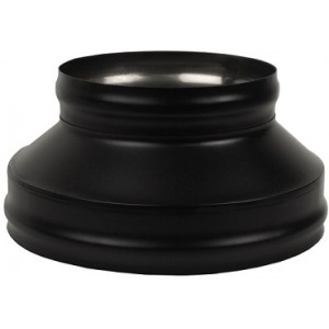 Конус Везувий Black (AISI 430/0,5мм) (ПП) д.120х200