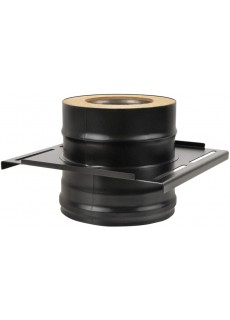Площадка монтажная Везувий Black (AISI 430/0,8мм) д.115x200