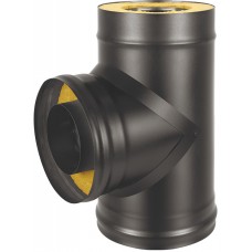 Сэндвич-тройник Везувий Black (AISI 430/0,8мм) д.150x250