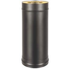 Сэндвич-труба Везувий Black (AISI 430/0,8мм) L-1м д.200x300