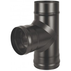 Тройник Везувий Black (AISI 430/1,0мм) 90 д.150
