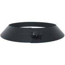 Юбка на трубу с изоляцией Везувий Black (AISI 430/0,5мм) д.250
