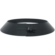 Юбка на трубу с изоляцией Везувий Black (AISI 430/0,5мм) д.200